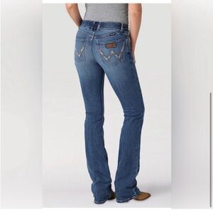 WRANGLER RETRO‎ MAE BOOTCUT FAYE midrise women’s JEANS size 33/15x36 new